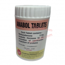 British Dispensary Anabol Tablets 1000 tablets 5mg/1tab