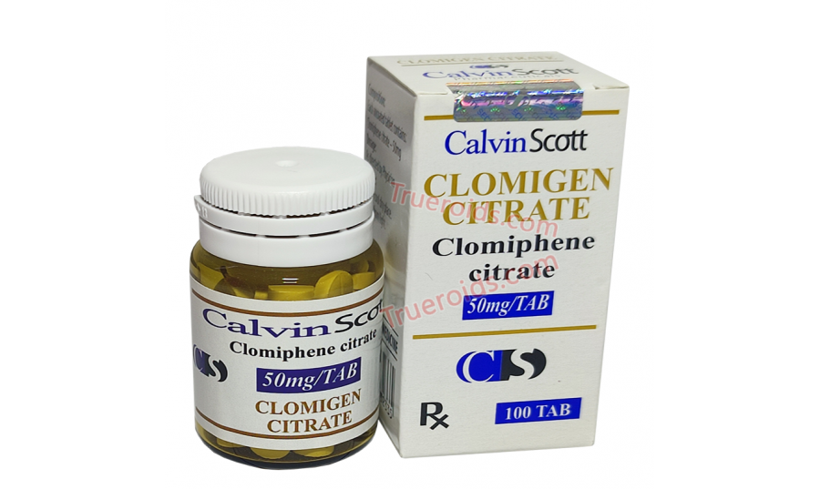 Calvin Scott Clomigen Citrate 100 tablets 50mg/tab