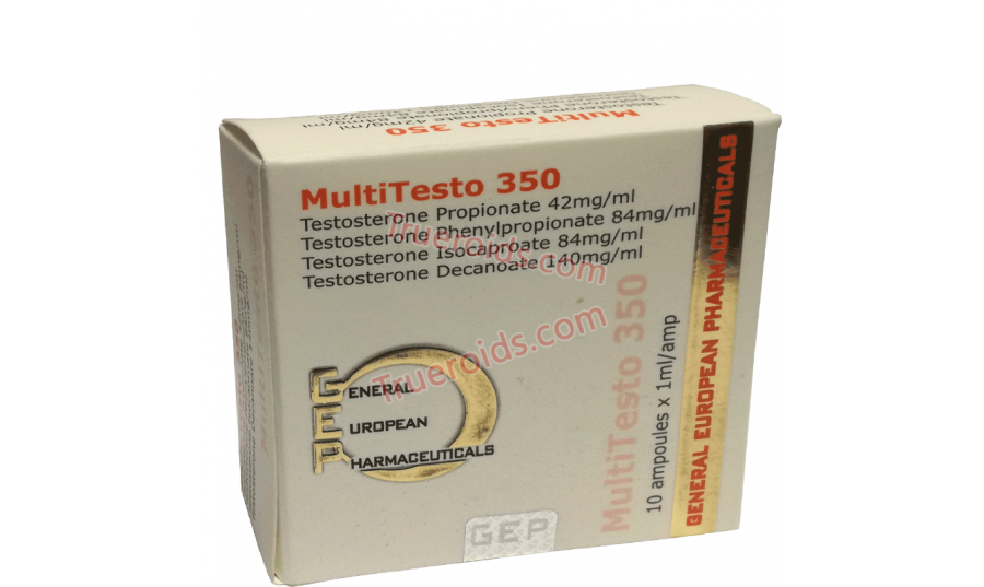 GEP Pharmaceuticals MULTITESTO 10amp 350mg/amp