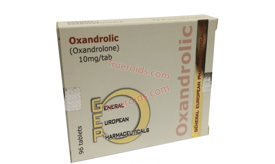 GEP Pharmaceuticals OXANDROLIC 96tab 10mg/tab