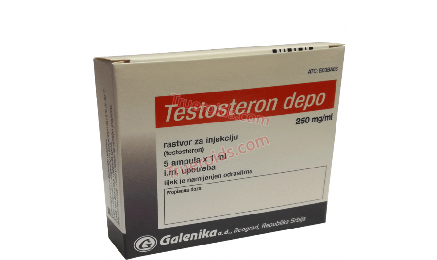 Galenika TESTOSTERON DEPOT 5amp 250mg/amp