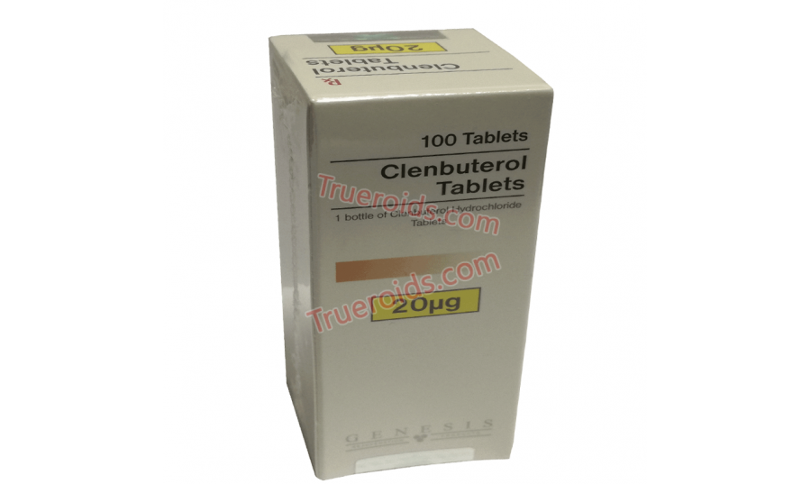 Genesis CLENBUTEROL TABLETS 100tab 0.02mg/tab
