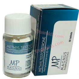 Magnus Pharmaceuticals Methyltestosterone 50tab 25mg/tab
