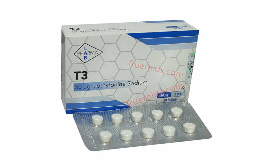 PharmaLab T3 50tabs 50mcg/tab