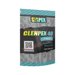 SIXPEX Clenpex 40 (Clenbuterol 40mcg) (USA DOMESTIC)