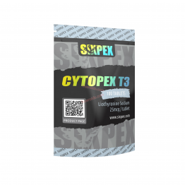 SIXPEX Cytopex T3 - 100 Tables - 25mcg/tab.(USA DOMESTIC)