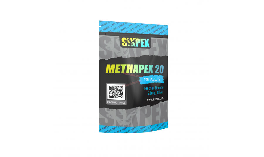 SIXPEX Methapex 20 (Danabol) - 100 Tablets - 20mg/tab.(USA DOMESTIC)