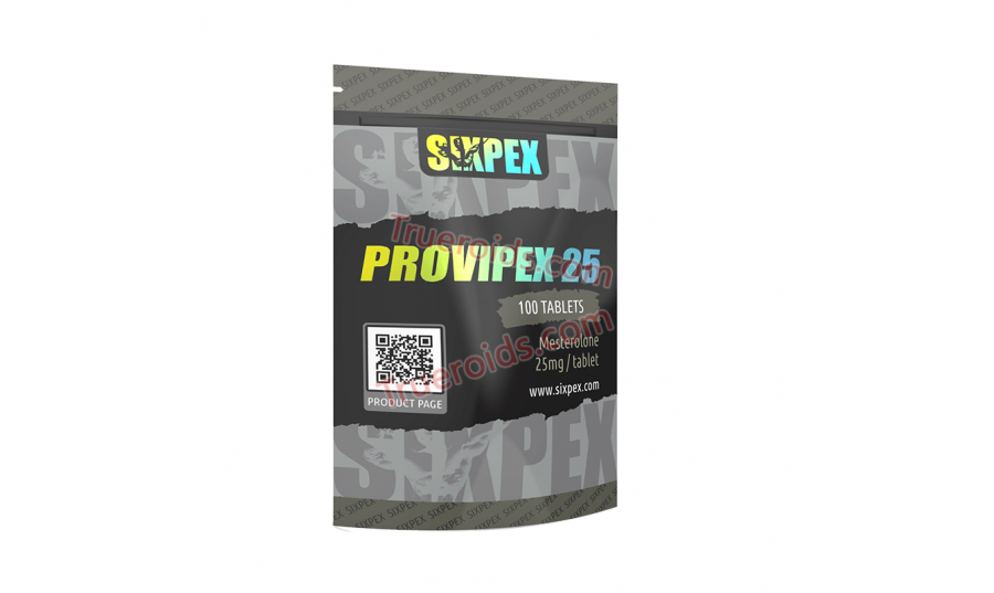 SIXPEX Provipex 25 (Proviron) - 100 Tablets - 25mg/tab.(USA DOMESTIC)