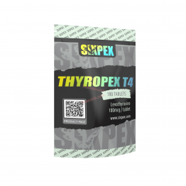 SIXPEX Thyropex T4 - 100 Tables - 100mcg/tab.(USA DOMESTIC)