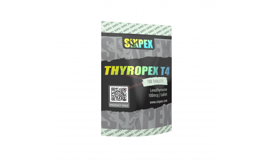 SIXPEX Thyropex T4 - 100 Tables - 100mcg/tab.(USA DOMESTIC)