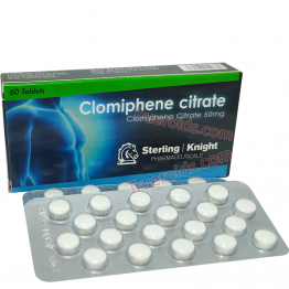 Sterling Knight Clomiphene Citrate 60tab 50mg/tab