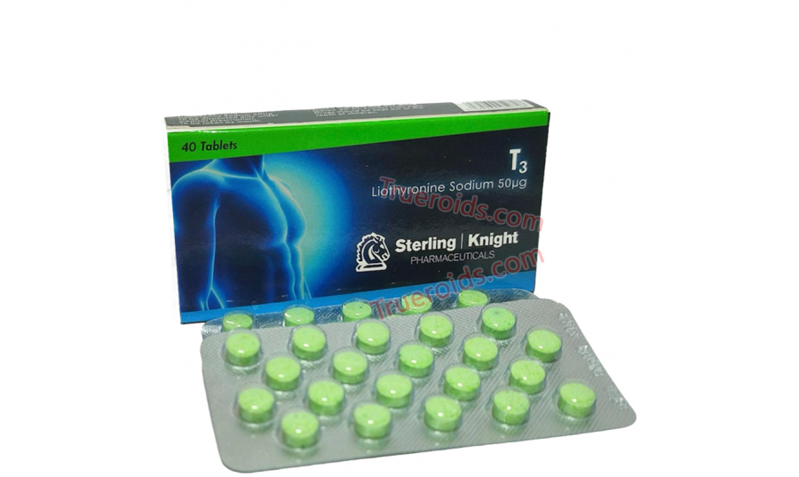 Sterling Knight T3 40tab 50mcg/tab
