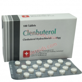 Swiss Healthcare Pharmaceuticals Clenbuterol 100tab 20uq/tab