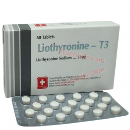 Swiss Healthcare Pharmaceuticals Liothyronine-T3 60tab 50mcg/tab