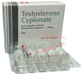 Swiss Healthcare Pharmaceuticals Testosterone Cypionate 10amp 200mg/ml