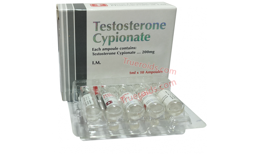 Swiss Healthcare Pharmaceuticals Testosterone Cypionate 10amp 200mg/ml