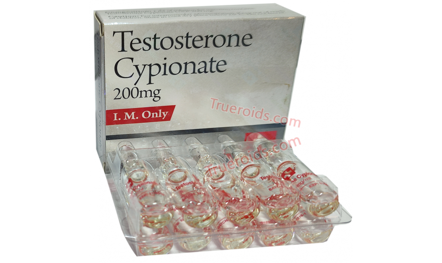 Swiss Remedies Testosterone Cypionate 10amp 200mg/amp
